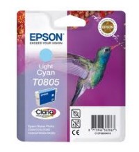 Картридж Epson C13T08054011 (T0805) светло-синий