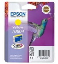 Картридж Epson C13T08044011 (T0804) желтый