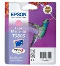 Картридж Epson C13T08064011 (t0806) светло-красный