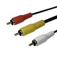 Интерфейсный кабель, Ship SH8053-3P RCA тюльпан