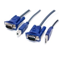 Интерфейсный кабель, Для KVM Свичей 3 в 1 VGA+USB+USB