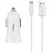 Автомобильное Зарядное Устройство Hoco Z2 1.5A, microUSB, белый