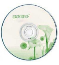 CD-R Risheng `Цветы` 52X 700 MB