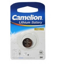 Батарейка CAMELION Lithium CR1632-BP1 3V, 1шт., Блистер