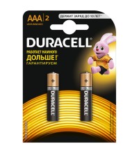 Батарейка DURACELL Basic LR03-2BL AAA уп. 2шт