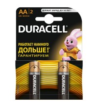 Батарейка DURACELL Basic LR6-2BL AA уп. 2шт