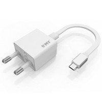 Сетевое зарядное устройство EMY MY-222 MicroUSB