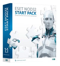 ESET NOD32 START PACK базовый комплект 1 год на 1 ПК