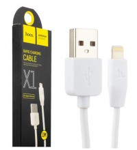 Кабель USB HOCO X1 iPhone (1m) белый