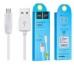 Кабель USB HOCO X1 microUSB (2m) белый