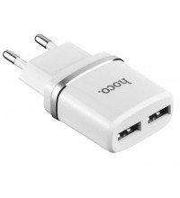 Сетевое зарядное устройство Hoco C12 Dual USB Charger