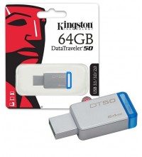 USB флэш-накопитель Kingston 64GB DT50 3.0 металл