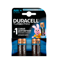 Батарейка DURACELL Turbo LR03-4BL AAA уп. 4шт