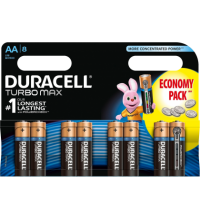 Батарейка DURACELL Turbo LR06-8BL AA уп. 8шт