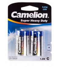 Батарейка CAMELION Super Heavy Duty R14P-BP2B, C, 1.5V	