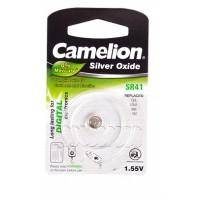 Батарейка CAMELION Silver Oxide SR41-BP1(0%Hg)