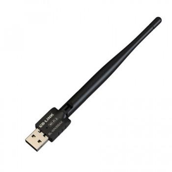 Wi-Fi USB адаптер LB-Link BL-WN300AX, Wi-Fi 6, антенка, чёрный
