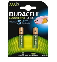 Аккумулятор Duracell AAA 2 шт.