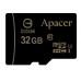 Карта памяти MicroSDHC Apacer AP32GMCSH10U1-R, 32GB, с адаптером SD