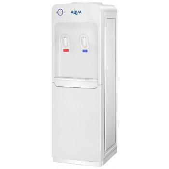 Кулер для воды, Aqua, 13JL-E, напольный, электрический, погрузка бутыля сверху, напряжение 220В-240В