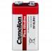 Батарейка CAMELION Plus Alkaline 6LR61-SP4, 6F22(крона), 9V, 680 mAh, 4шт., Плёнка