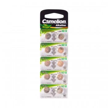 Батарейка, CAMELION, AG10-BP10 штучно