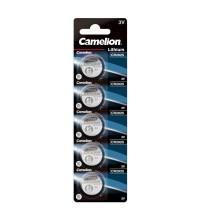 Батарейка, CAMELION, CR2025-BP5, Lithium Battery, CR2025, 3V, 220 mAh, 5 шт. в блистер