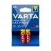 Батарейка VARTA Longlife Mignon 1.5V - LR6/ AA 2 шт в блистере