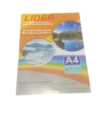Фотобумага LIDER Глянцевая A4 50л 260 г
