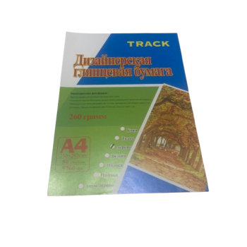Фотобумага  А4 260г Track текстурная "дерево" Двухсторонняя