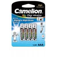 Батарейка CAMELION Digi Alkaline (AAA) LR03-BP4DG