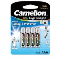 Батарейка CAMELION Digi Alkaline (AAA) LR03-BP4DG