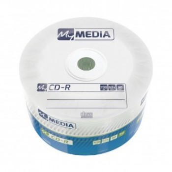 CD-R `MyMEDIA`, 700Мб, 52х (50 стрейч)