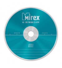 CD-RW Mirex 4X-12X 700 MB