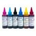 Чернила InkBank R270-E850 комплект 6 цветов (BK,C,M,Y,LC,LM) 100ml
