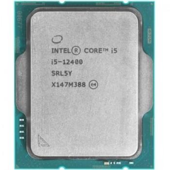 CPU Intel Core i5-12400 Base 2,5GHz(EC), Performance 4,4GHz(PC), Max Turbo 4,4GHz, Cache 18Mb, 6/12
