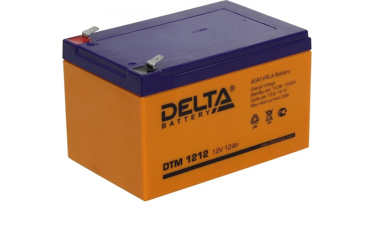  батарея Delta DTM 1212 (12V / 12Ah)  в Атырау .