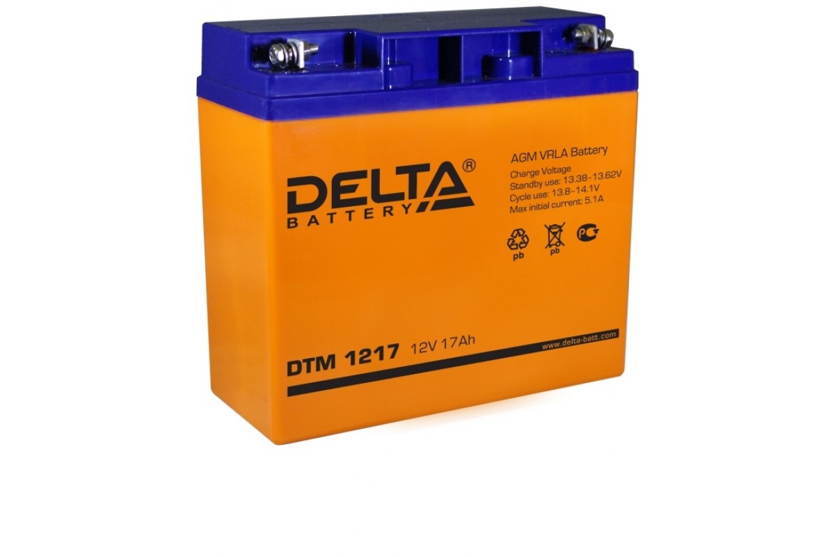  батарея Delta DTM 1217 (12V / 17Ah)  в Атырау .