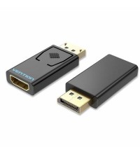 Переходник с DisplayPort на HDMI, Vention, ABS пластик, Black