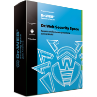 Dr.Web Security Space (для мобильных устройств) - на 2 устройства, на 12 мес., КЗ
