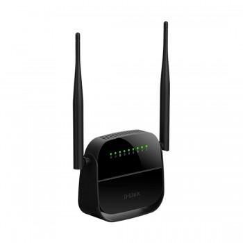 Маршрутизатор (модем) D-Link DSL-2750U/R1A, WiFI, ADSL2+ c разъемом RJ-11, 4 порта