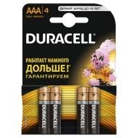 Батарейка DURACELL Basic LR03-4BL AAA уп. 4шт