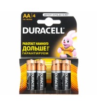 Батарейка DURACELL Basic LR6-4BL AA уп. 4шт