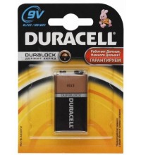 Батарейка DURACELL Basic 6LR61-1BL/6LF22-1BL