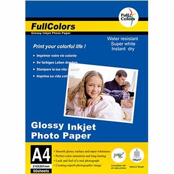 Фотобумага FullColors CGC180-A3-50, Глянцевая, A3/50/180г