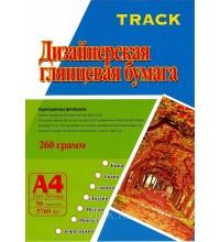 Фотобумага  А4 260г Track текстурная "дерево" Двухсторонняя