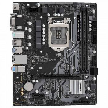 Материнская плата, ASRock, H510M-HDV R2.0 (4710483935022), LGA1200, iH510, 2xDDR4 2666/2933/3200(OC)