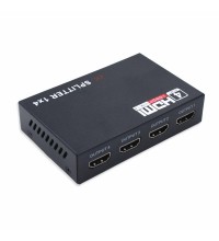HDMI splitter HDMI104, 1.4v, 4-порта (4K*2K)