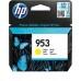 Картридж HP №953 F6U14AE Yellow, струйный