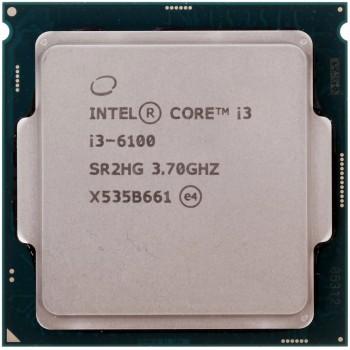 Процессор камень CPU Intel Core i3 6100 3.7 Ghz 3Mb tray LGA1151
